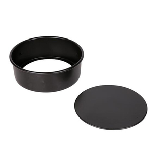 三能蛋糕模戚风乳酪芝士布丁活底模烘焙模具圆形加厚硬模家用5041