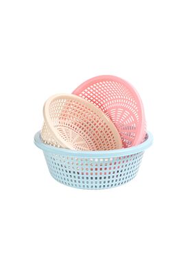 圆形镂空厨房用品洗菜盆水果篮