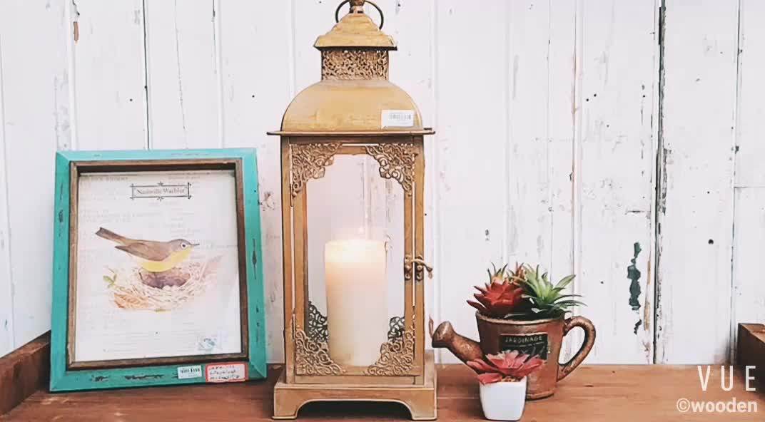 Vintage Gold Metal Glass Wholesale Moroccan Lantern Buy Wholesale