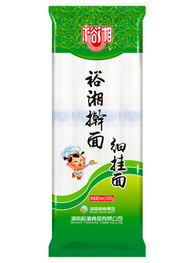 裕湘擀面细挂面圆面宽面