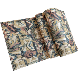 美式复古抽象油画异域风艺术无纺布壁纸客厅背景墙餐厅墙纸摩洛哥