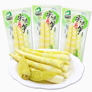 正品艾园泡椒尖尖笋散装5斤笋尖竹笋干脆笋特产休闲零食整箱10斤