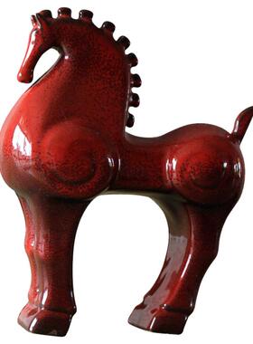 雨彤摆件战马创意装饰品