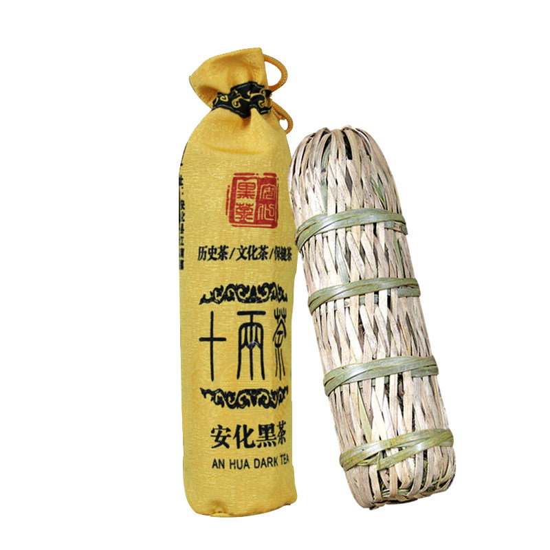 湖南安化黑茶十两花卷茶千两茶百安化黑茶