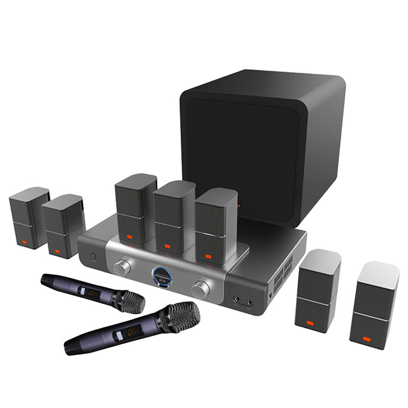 凤凰之声新品MK520全套发烧级家庭影院卡拉OK家用KTV音箱有源音响