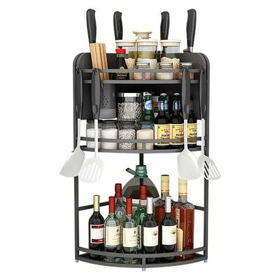 三角调料油盐酱醋黑色不锈钢厨房