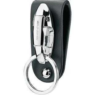 博友皮带钥匙扣男士腰挂2025年新款穿腰带钥匙挂件真牛皮高档正品