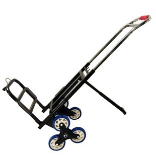 能上楼梯的载物折叠式手拉车爬楼家用拉杆拖车拉货搬家神器小推车