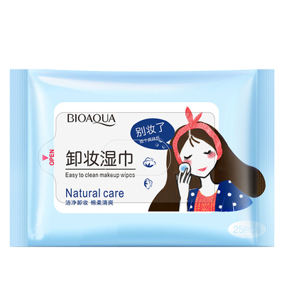 Makeup Remover Wet Pads Tissue Cotton 25pcs/片卸妆湿巾Wipe