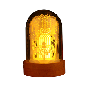 全景光影纸雕灯 寻梦 剪纸刻3diy手工材料包创意礼物抖音同款台灯