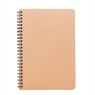 唐都诗韵3本装B5 A5螺旋本学生文具办公笔记本子牛皮纸线圈本手帐