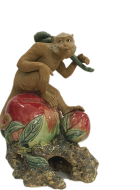 工艺石湾公仔生肖家居客厅摆件