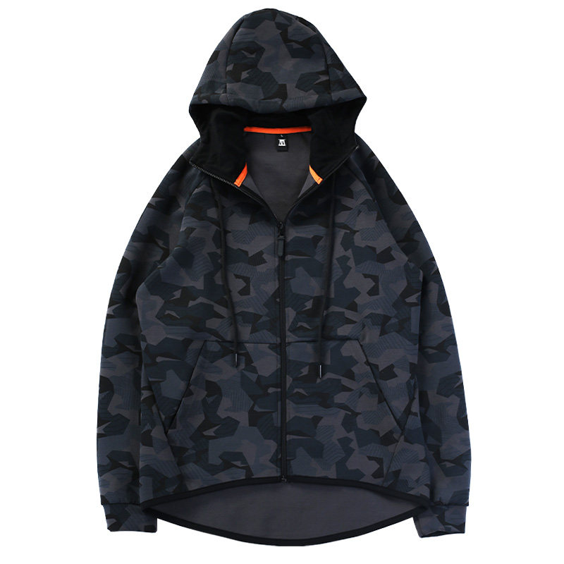 复联3钢铁侠衣服MK50战衣托尼同款联名风行者外套迷彩连帽卫衣男