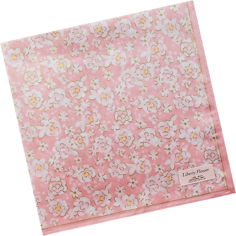 LIBERTYFLOWER日本制造45cm手帕