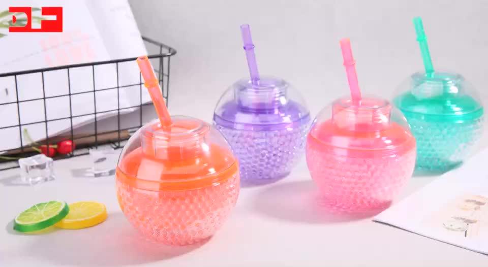 320ml Customized Creative Eco Friendly Double Wall Spherical Reusable