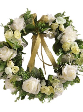 欧式韩式婚礼绢花布置草坪婚礼