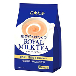 【现货】日本日东红茶皇家奶茶醇香奶茶北海道牛乳使用10条