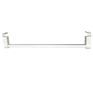 插挂式暖气片晾衣架杆子钢板式多功能挂架太空铝钢管烤衣杆毛巾杆