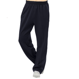 鲁美运动裤男宽松直筒春秋季聚脂纤维休闲夏薄长裤南韩丝男运动裤