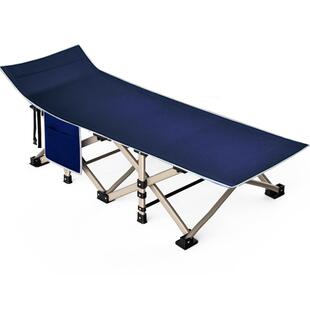 灵鹰办公室折叠床单人午休午睡床成人便携行军床医院陪护躺椅睡椅