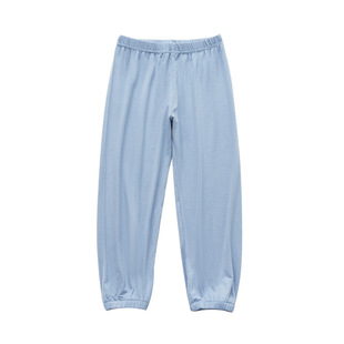 女童防蚊裤韩版宝宝莫代尔薄款休闲夏季儿童白色灯笼裤子宽松洋气