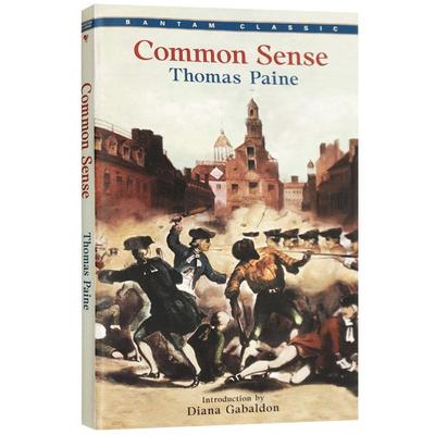 常识 英文原版文学书 Common Sense 经典外国历史读物 美国独立宣言精华 托马斯潘恩 英文版书籍