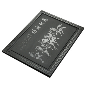 49+37+2cm乌金石茶盘定制嵌入式家用石头茶台漏水整块简约盖板