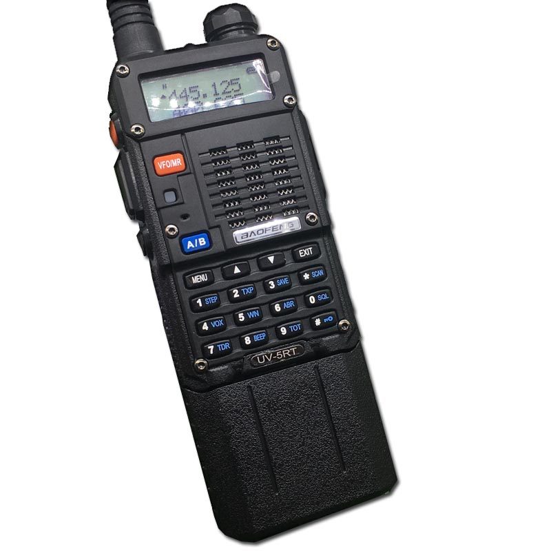 宝锋5RT对讲机自驾户外酒店双段真8W手台uv-5rt加长版手持调频对