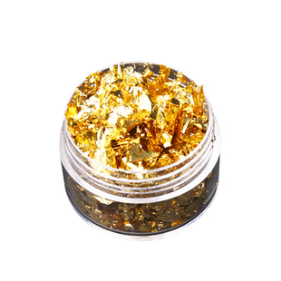 永箔牌美甲金箔锡箔碎片新款贴片铂金纸指甲装饰DIY彩色饰品工具