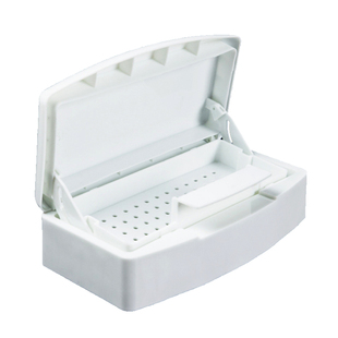 美甲工具盒子装酒精消毒盒浸泡清洁桌面收纳美甲师专用指甲盒子