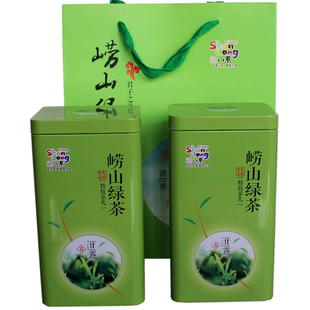 崂山绿茶春茶2025年新茶散装500g豆香浓口感好青岛特产崂山茶叶