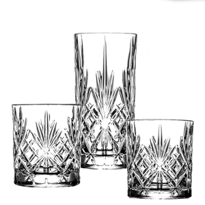 欧式无铅水晶玻璃香槟杯 叠形婚庆高脚杯马天尼杯