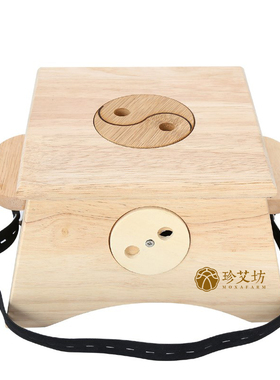 橡木艾灸盒木制通用腰腹部暖宫柱