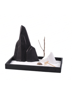 枯山水新中式风茶几套装组合摆件