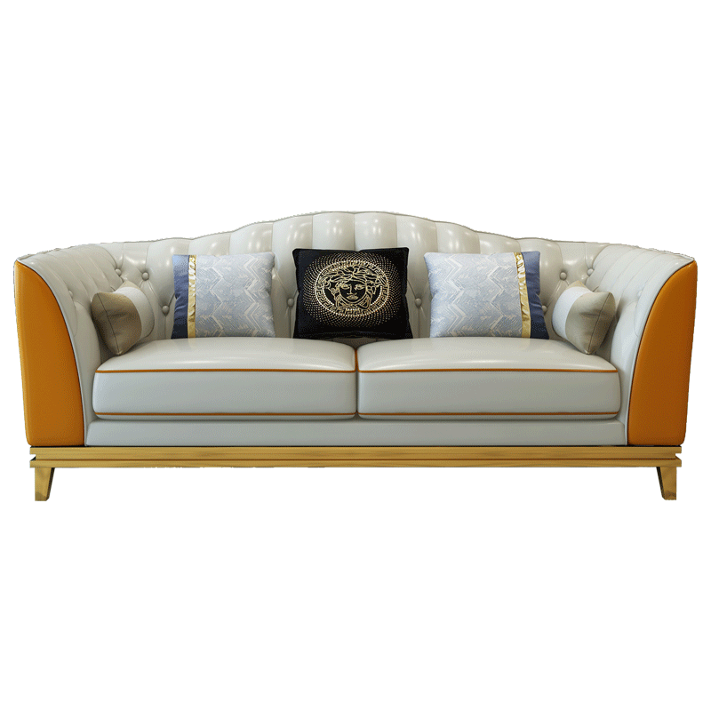 头层牛皮小户型拉扣轻奢真皮沙发怎么样？三点忠告必须注重