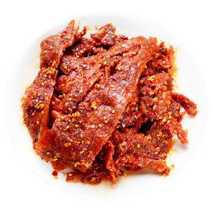 仙都麻辣里脊肉猪肉脯湖南特色小吃芝麻香瘦肉条特辣零食小吃真空