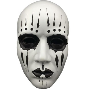 万圣节树脂活结面具SlipknotJoeyMask恐怖cos成人活结乐队面具