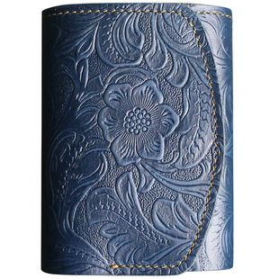 手工钥匙包男女牛皮大容量真皮钱包锁匙包复古多功能卡包零钱包潮