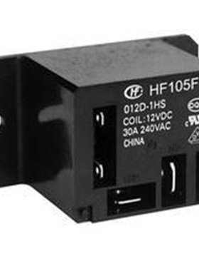 吉之美开水器12V继电器HF-37F 控制器线 4插头端子外露断路器配件