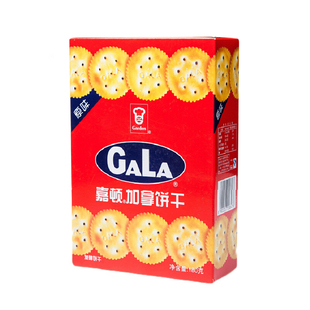 嘉顿加拿饼干180g盒装整袋饼干办公室零食膨化食品早餐咸味饼干