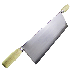 双把手刀拨面刀 手工锻打加厚加长拨面刀 山西特色刀拨面 砍面刀