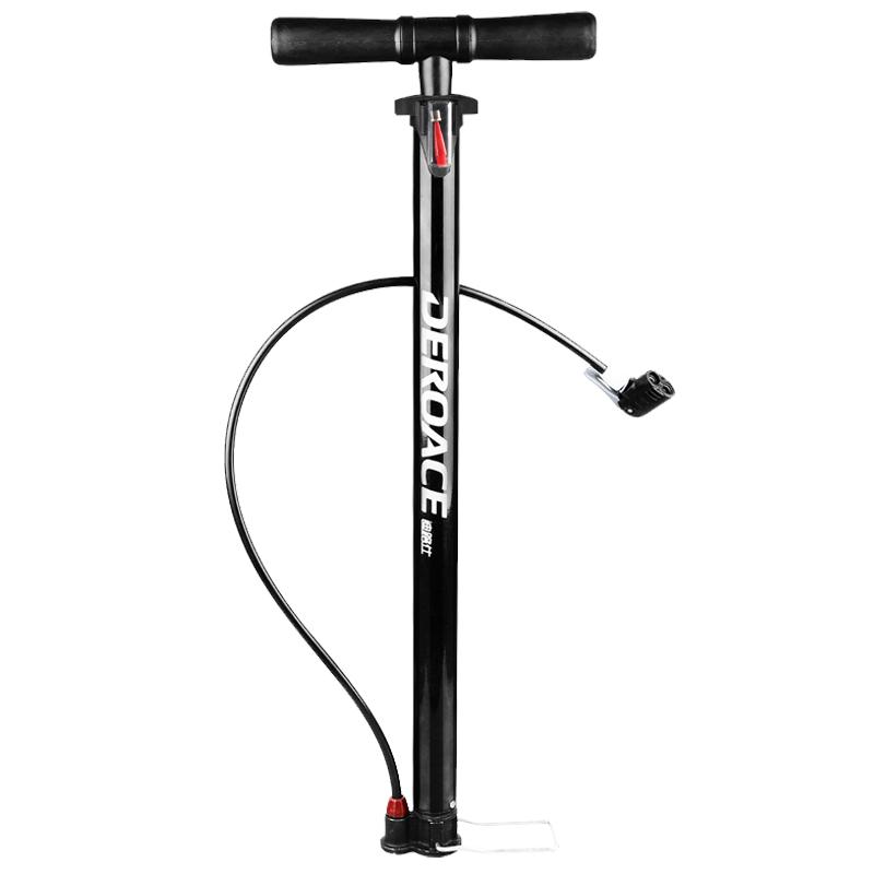自行车家用打气筒高压山地车摩托车篮球气筒送气针自行车配件装备