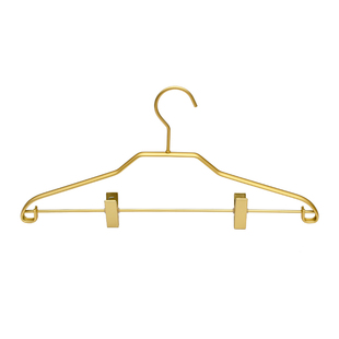 铝合金衣架成人夹子晒衣架太空铝干湿两用家用无痕收纳带裤夹衣挂