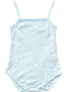 连体衣服可爱吊带婴儿夏季