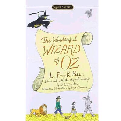 绿野仙踪英文原版 the wonderland wizard of oz 绿野仙踪英文版儿童文学童话故事书绿野仙踪原著绿野仙踪小说绿野仙踪全英文书籍