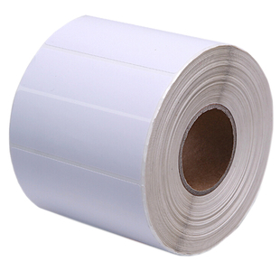 不干胶条码纸 75mm*15/25/35/40/45/50/100mm 铜板标签条形码贴纸