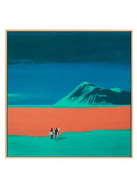 散步去艺术家darek潮酷风景油画
