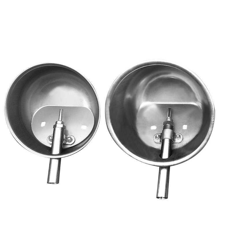 全套防喷溅圆形自动饮水器不锈钢