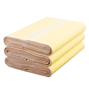 毛笔字书法练习毛边纸加厚竹浆纯仿古手工无格元书纸初学者入门临摹练字四尺六尺条屏半生半熟米字格长卷