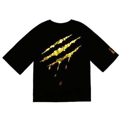 抓痕短袖宽松嘻哈情侣恤正品